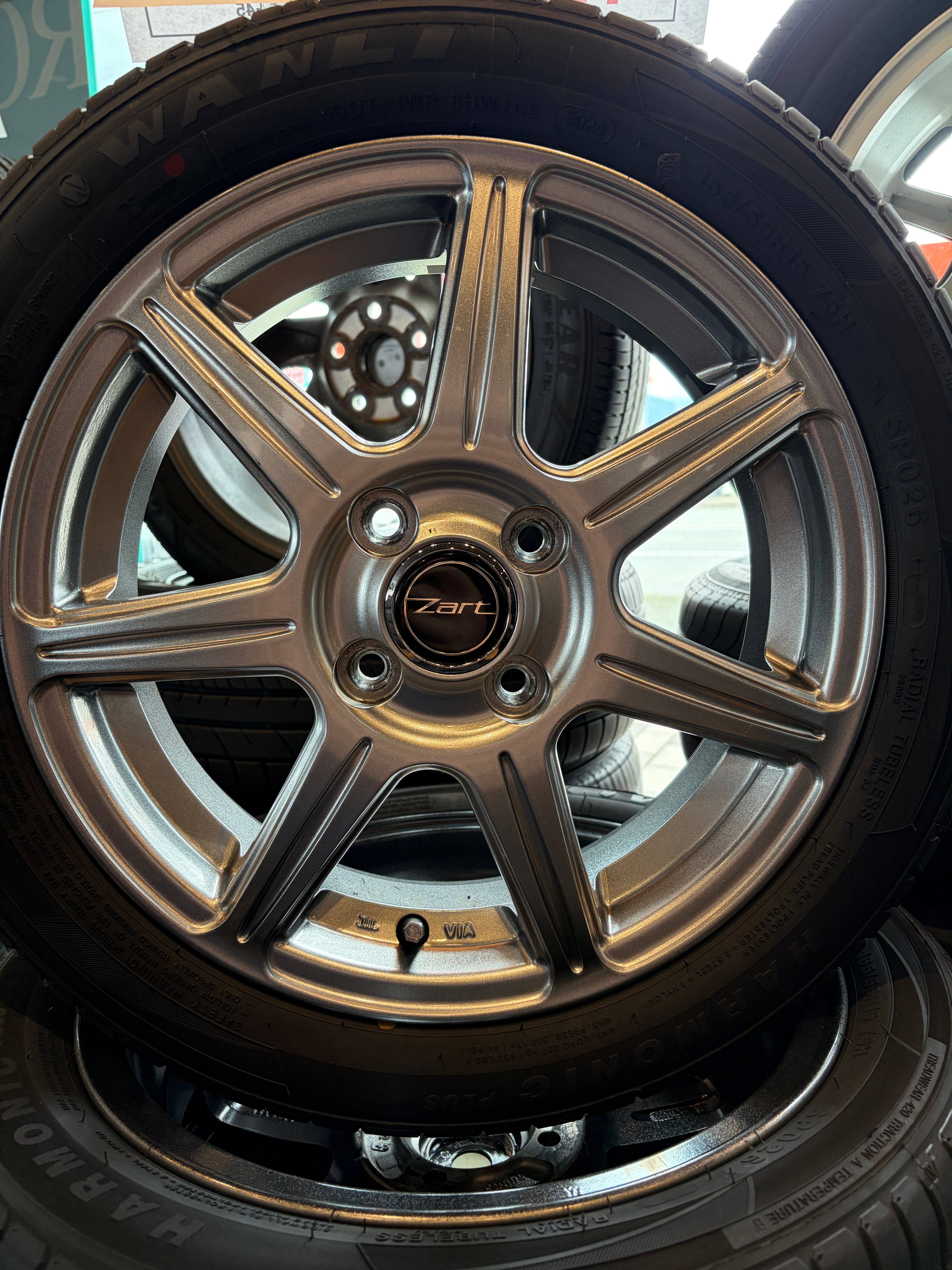 K15-0050 海外製 WANLI HARMONIC 165/55R15 夏タイヤ 軽自動車 – に 