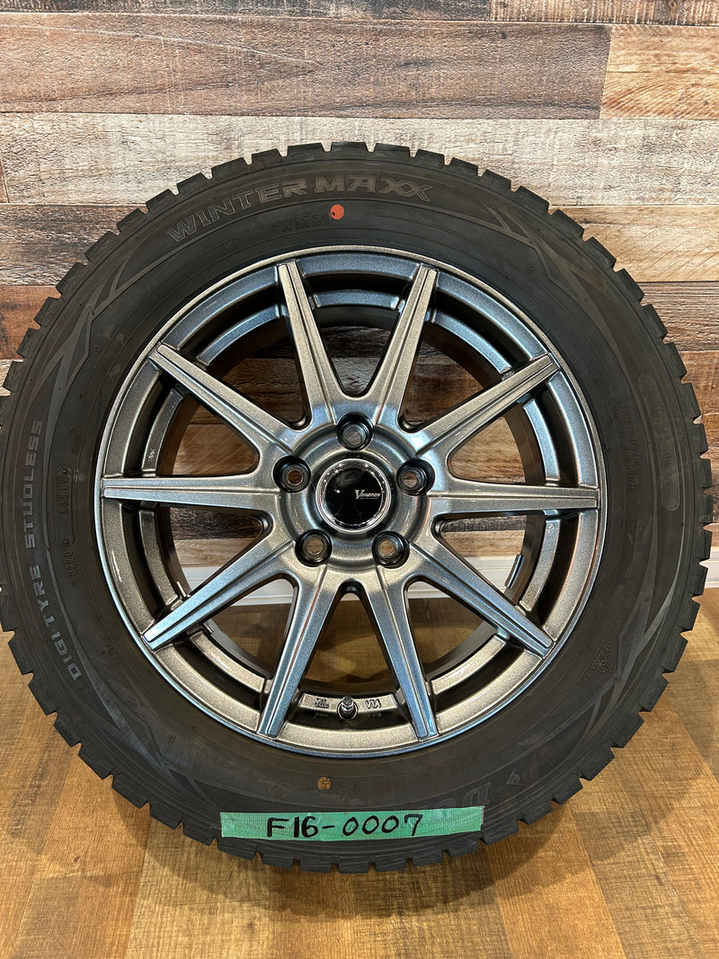 ギャラリービューアに画像をロードする, F16-0007ダンロップ ウィンターマックスWM01 205/60R16