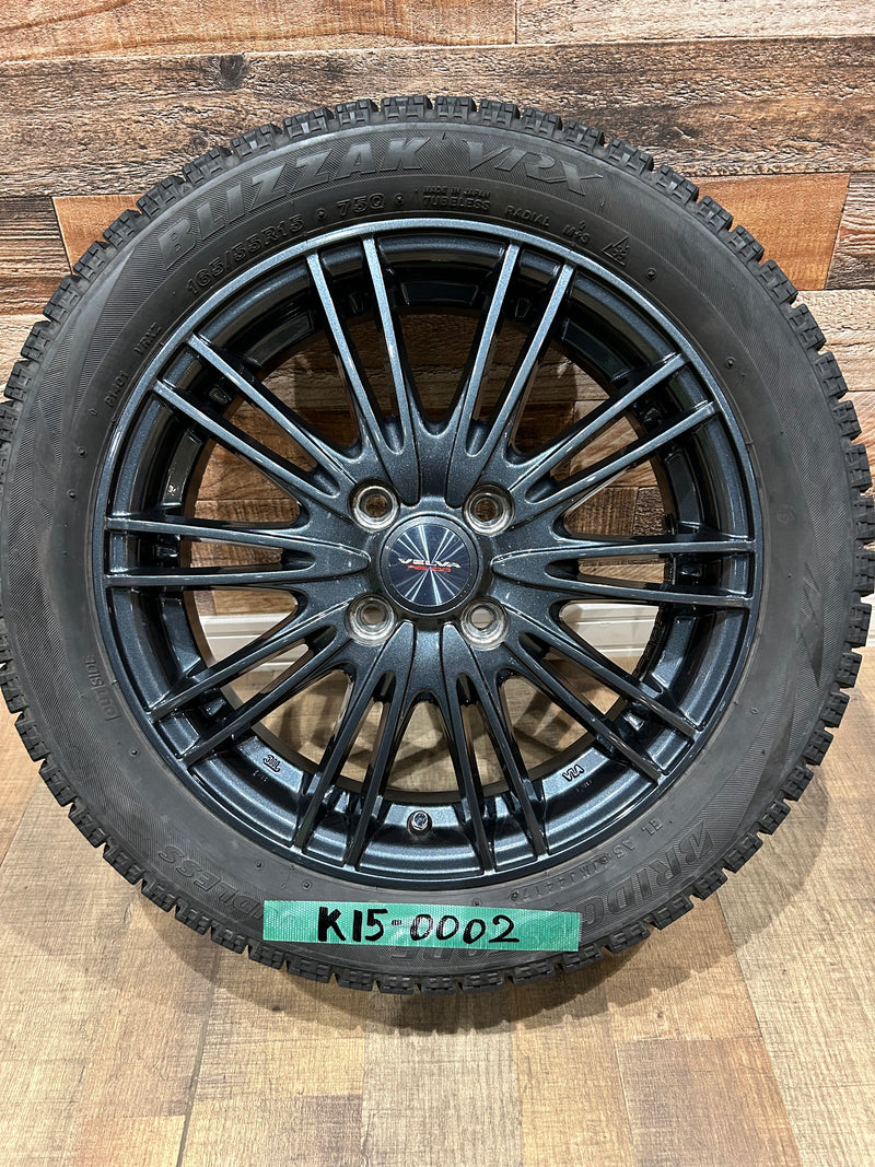 ギャラリービューアに画像をロードする, K15-0002ブリヂストン ブリザックVRX 165/55R15