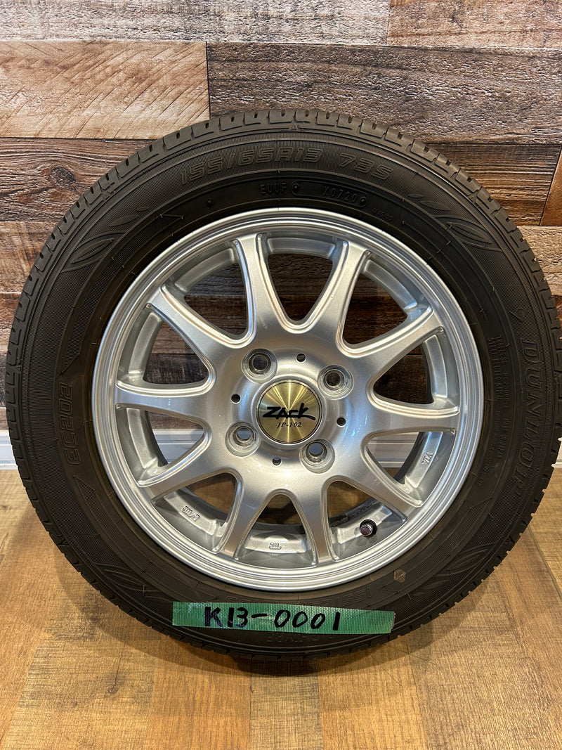 ギャラリービューアに画像をロードする, K13-0001ダンロップ EC202 155/65R13