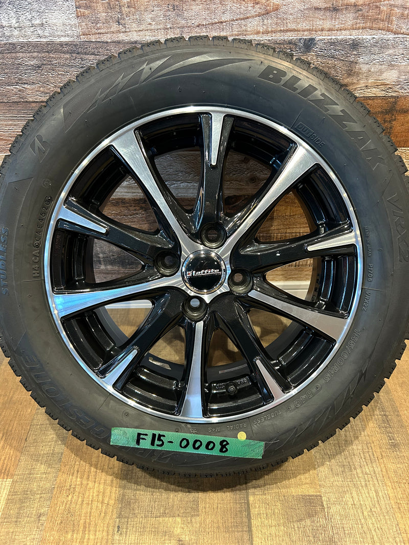 ギャラリービューアに画像をロードする, F15-0008ブリヂストン ブリザックVRX2 185/60R15