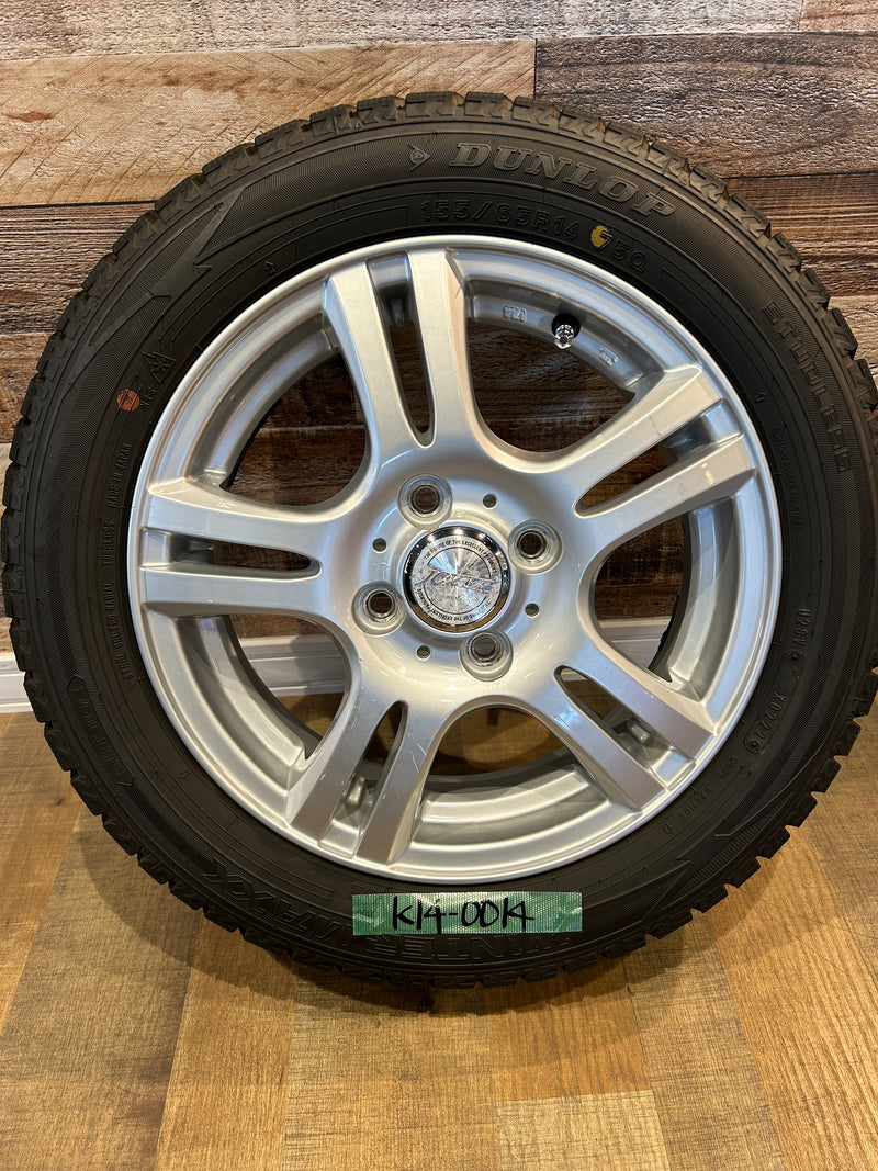 ギャラリービューアに画像をロードする, K14-0014ダンロップ ウィンターマックスWM02 155/65R14