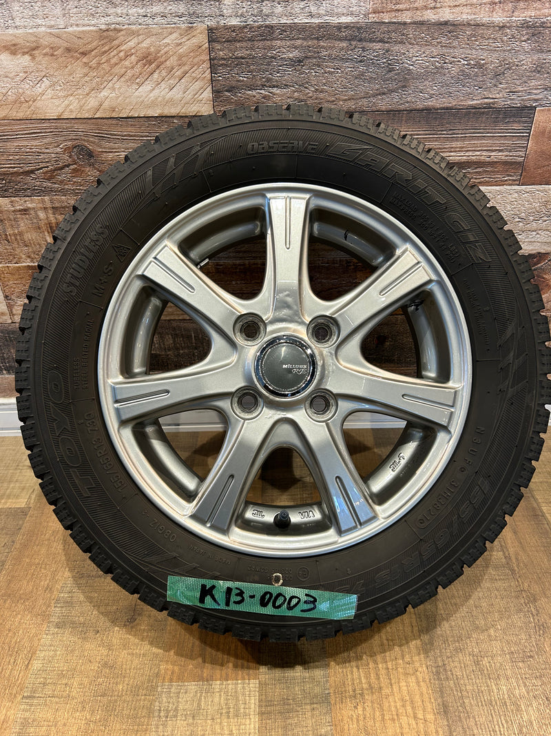 ギャラリービューアに画像をロードする, K13-0003トーヨー ガリットGIZ 155/65R13