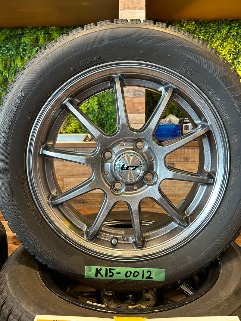 ギャラリービューアに画像をロードする, K15-0012ブリヂストンVRX165/60R15スタッドレス