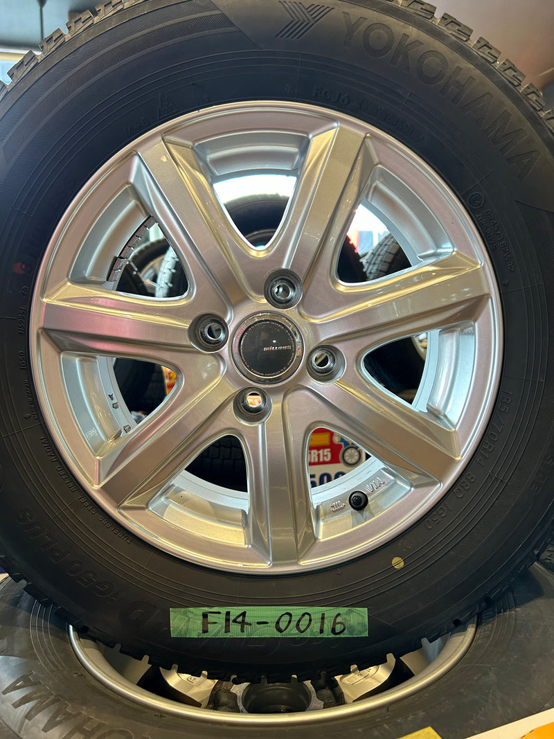 ギャラリービューアに画像をロードする, F14-0016ヨコハマアイスガードⅰG50プラス185/70R14スタッドレス