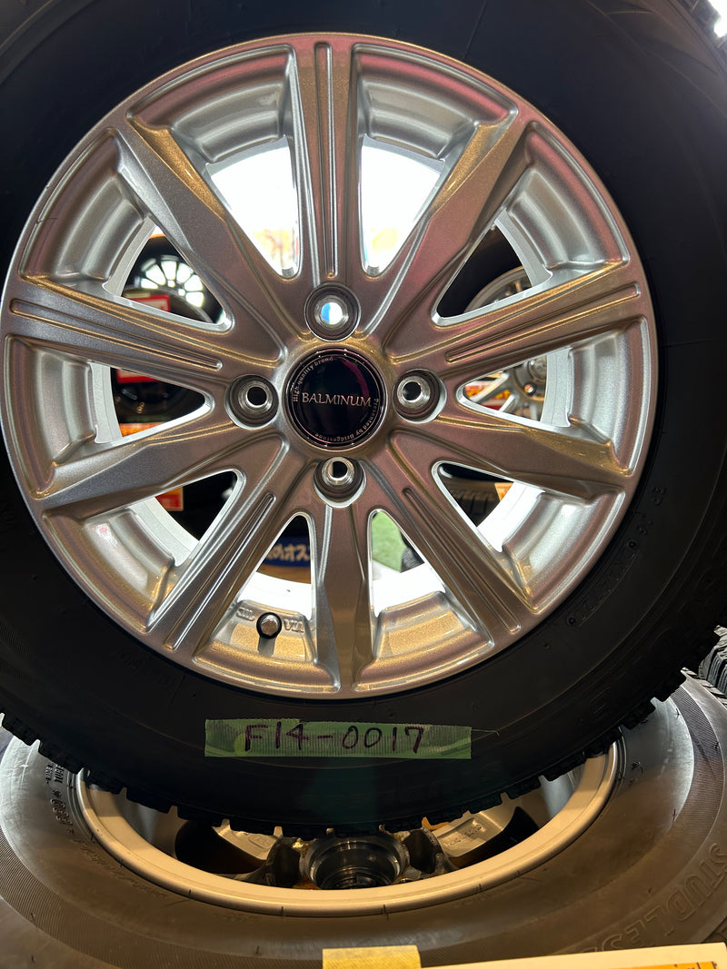 ギャラリービューアに画像をロードする, F14-0017ブリヂストンVRX185/70R14スタッドレス