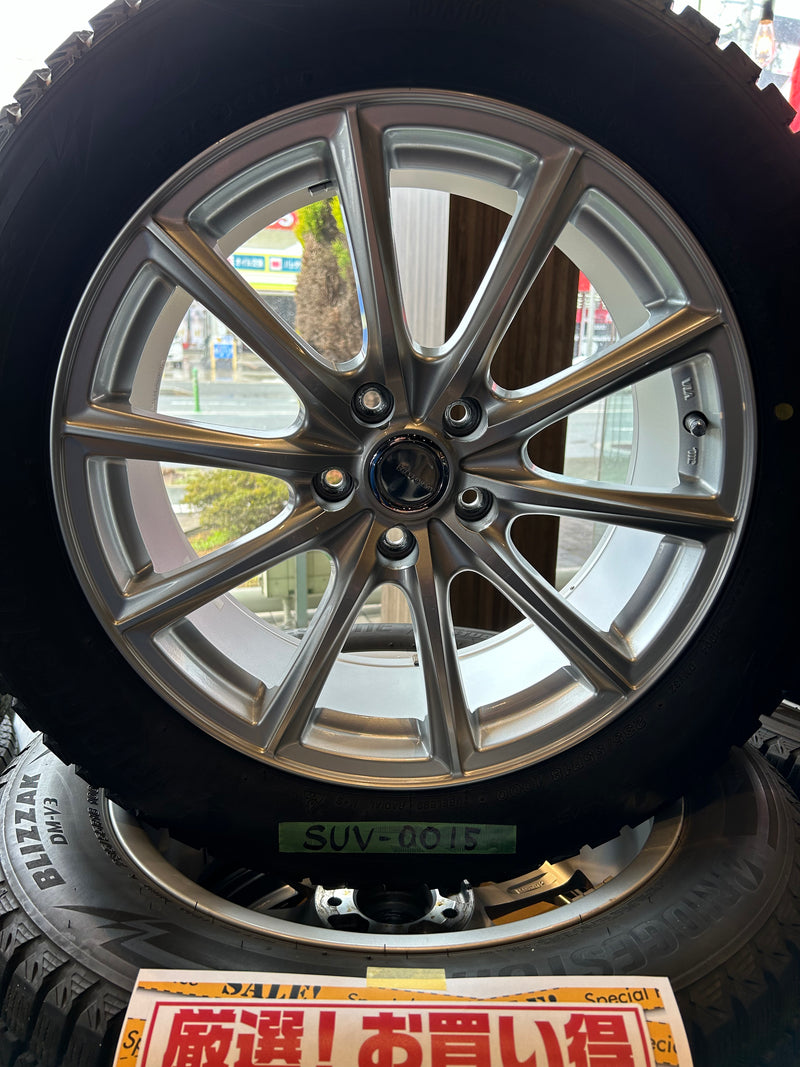 ギャラリービューアに画像をロードする, SUV-0015ブリヂストンDMV3235/55R18スタッドレス