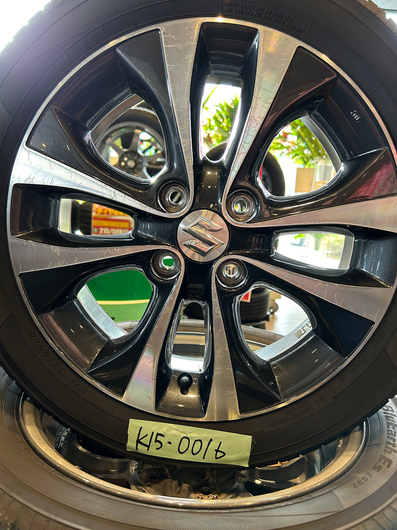 ギャラリービューアに画像をロードする, K15-0016ヨコハマブルーアースES32165/55R15夏タイヤ