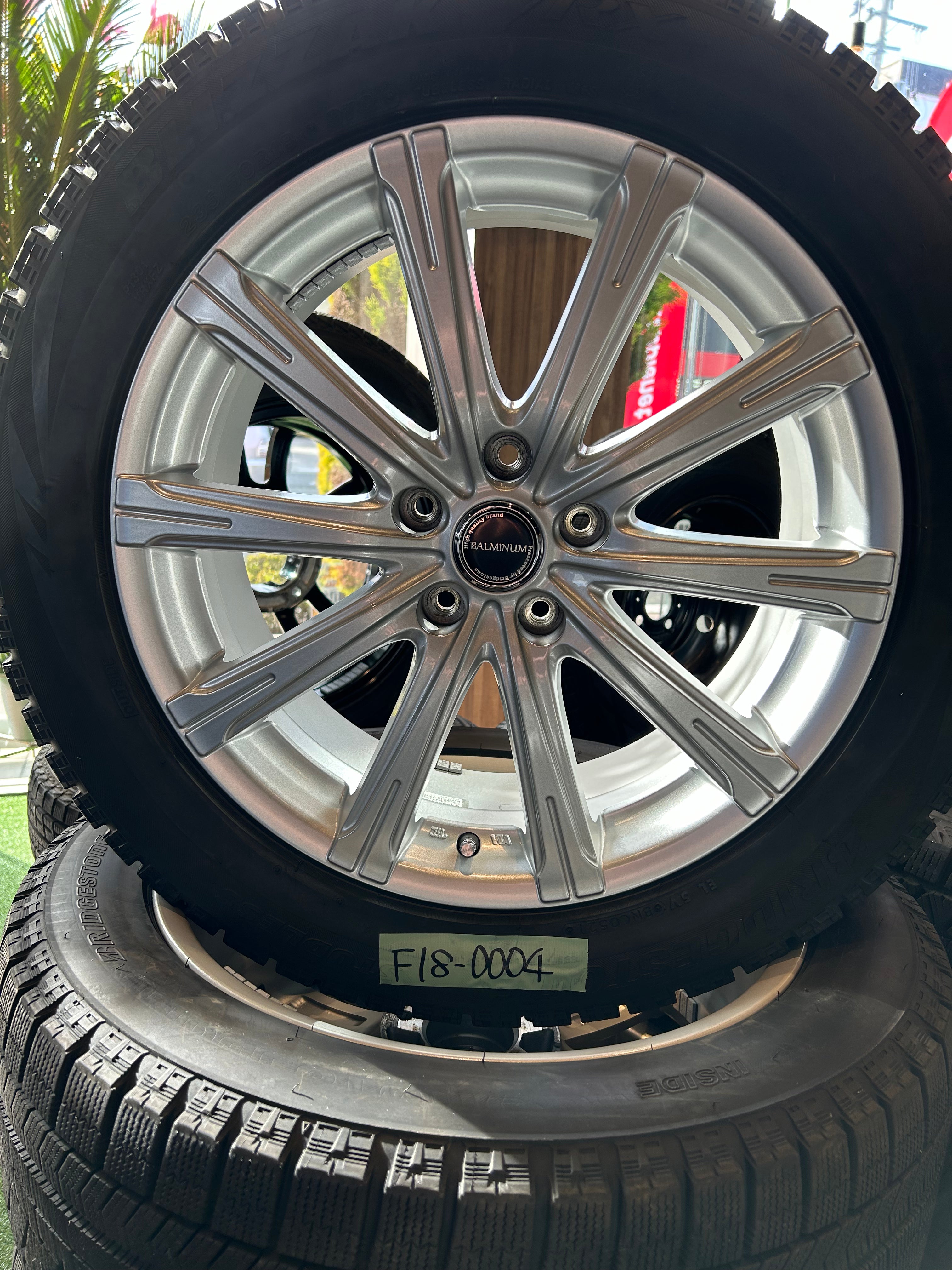 F18-0004ブリヂストンVRX235/50R18スタッドレス – にこっと F18-0004ブリヂストンVRX235/50R18スタッドレス – にこっと