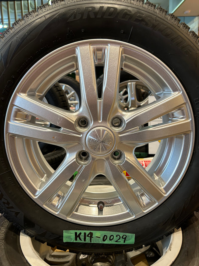ギャラリービューアに画像をロードする, K14-0029ブリヂストンVRX2155/65R14スタッドレス