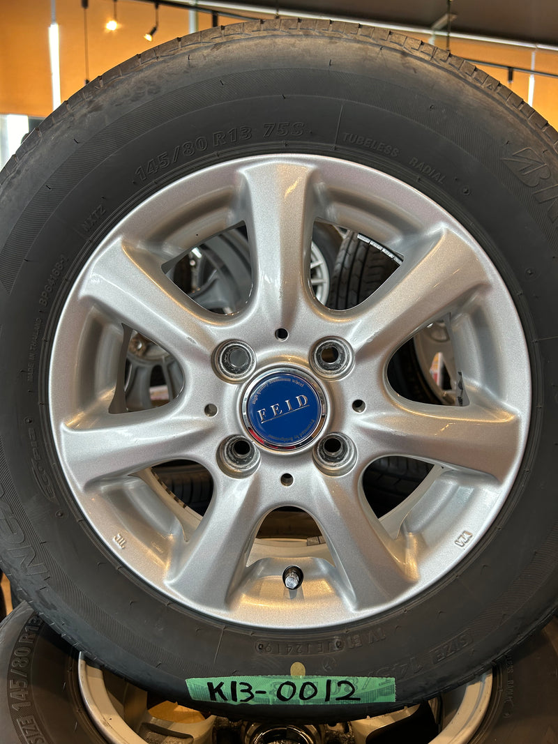 ギャラリービューアに画像をロードする, K13-0012ブリヂストンネクストリー145/80R13夏タイヤ