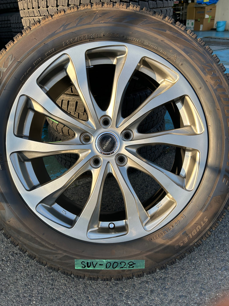 ギャラリービューアに画像をロードする, SUV-0028ブリヂストンVRX2225/55R18スタッドレス