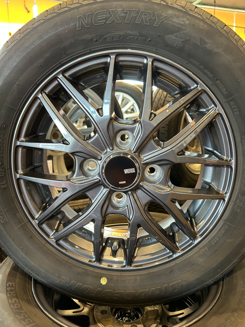 ギャラリービューアに画像をロードする, K13-0014ブリヂストンネクストリー155/65R13夏タイヤ