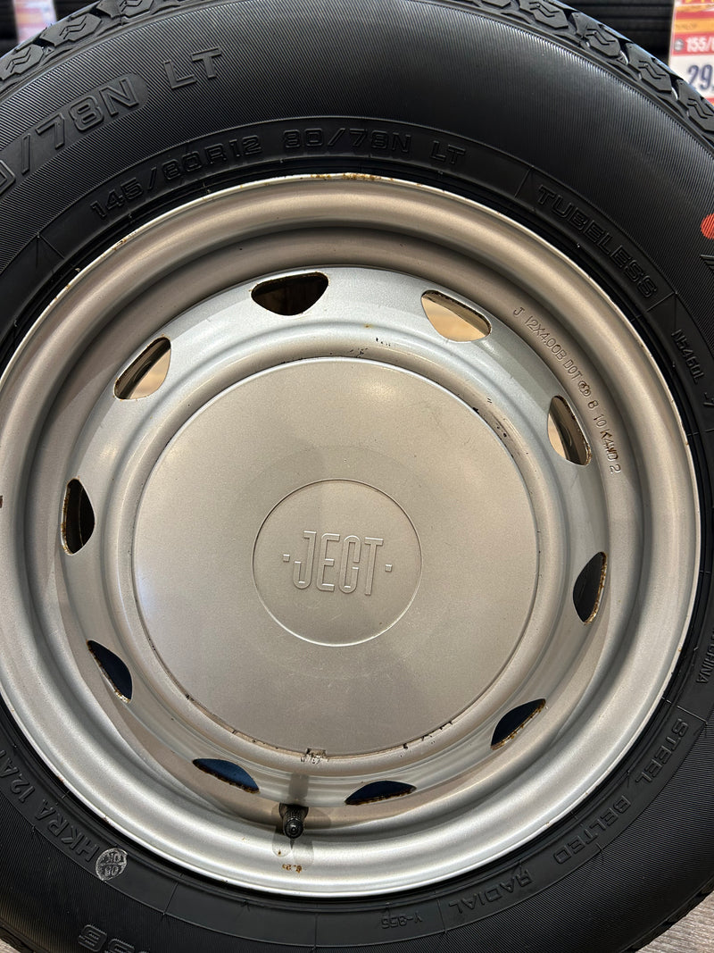 ギャラリービューアに画像をロードする, V-0015ヨコハマスーパーVAN 356145/80R12夏タイヤ