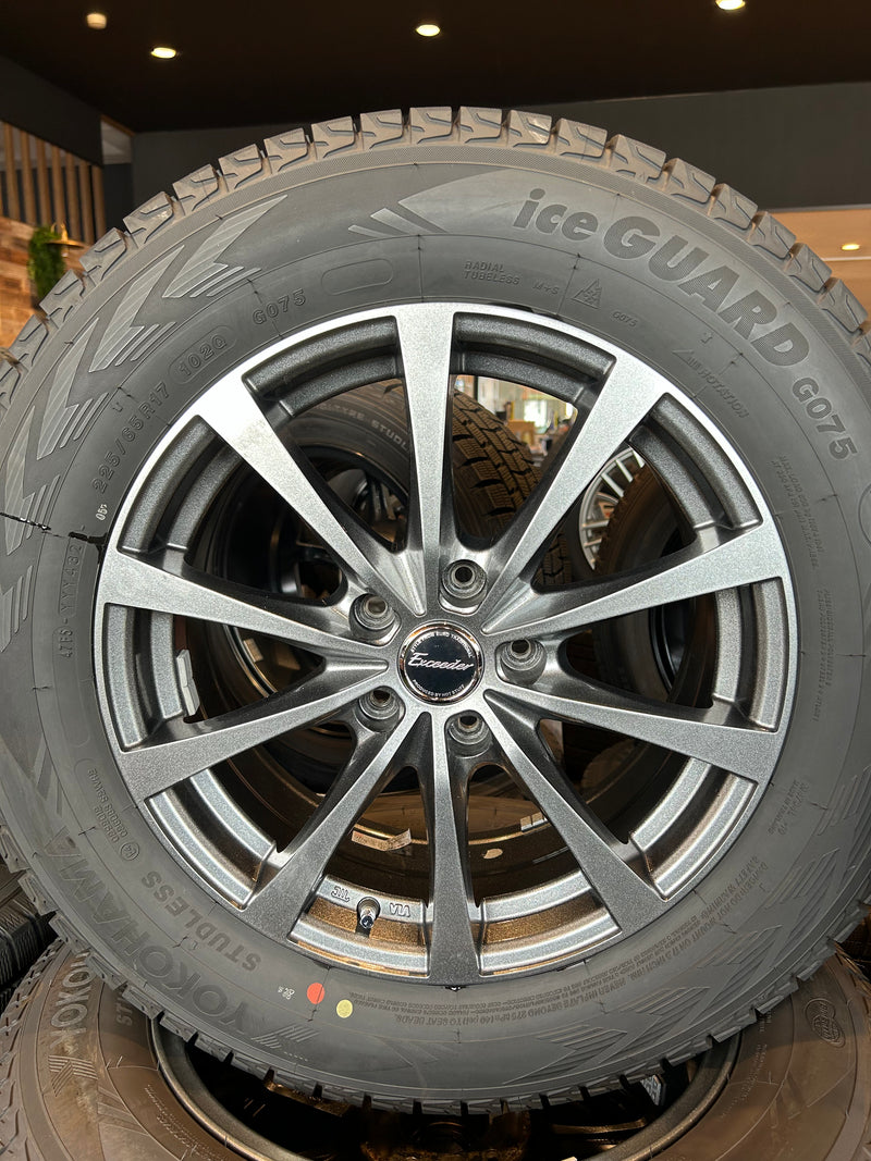 ギャラリービューアに画像をロードする, SUV-0036ヨコハマアイスガード G075225/65R17スタッドレス
