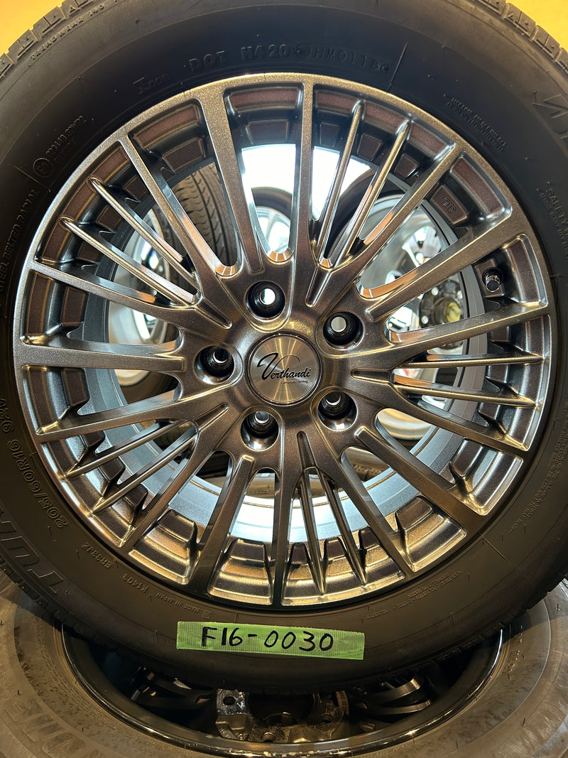 ギャラリービューアに画像をロードする, F16-0030ブリヂストンTURANZA ER33205/60R16夏タイヤ