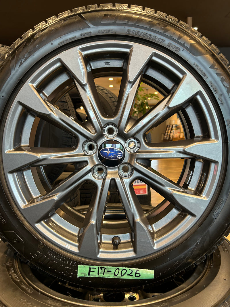 ギャラリービューアに画像をロードする, F17-0026ブリヂストンVRX3 商談中215/50R17スタッドレス
