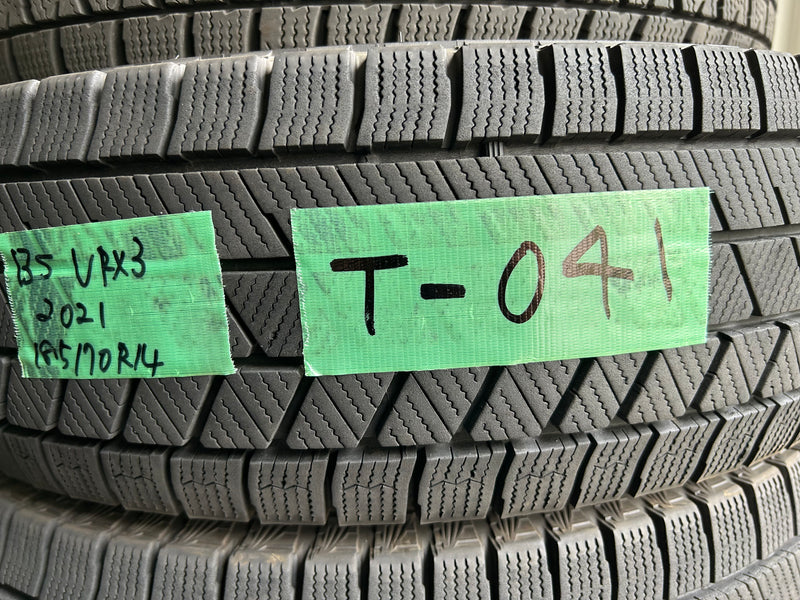 ギャラリービューアに画像をロードする, T-041ブリヂストンVRX3185/70R14 スタッドレス