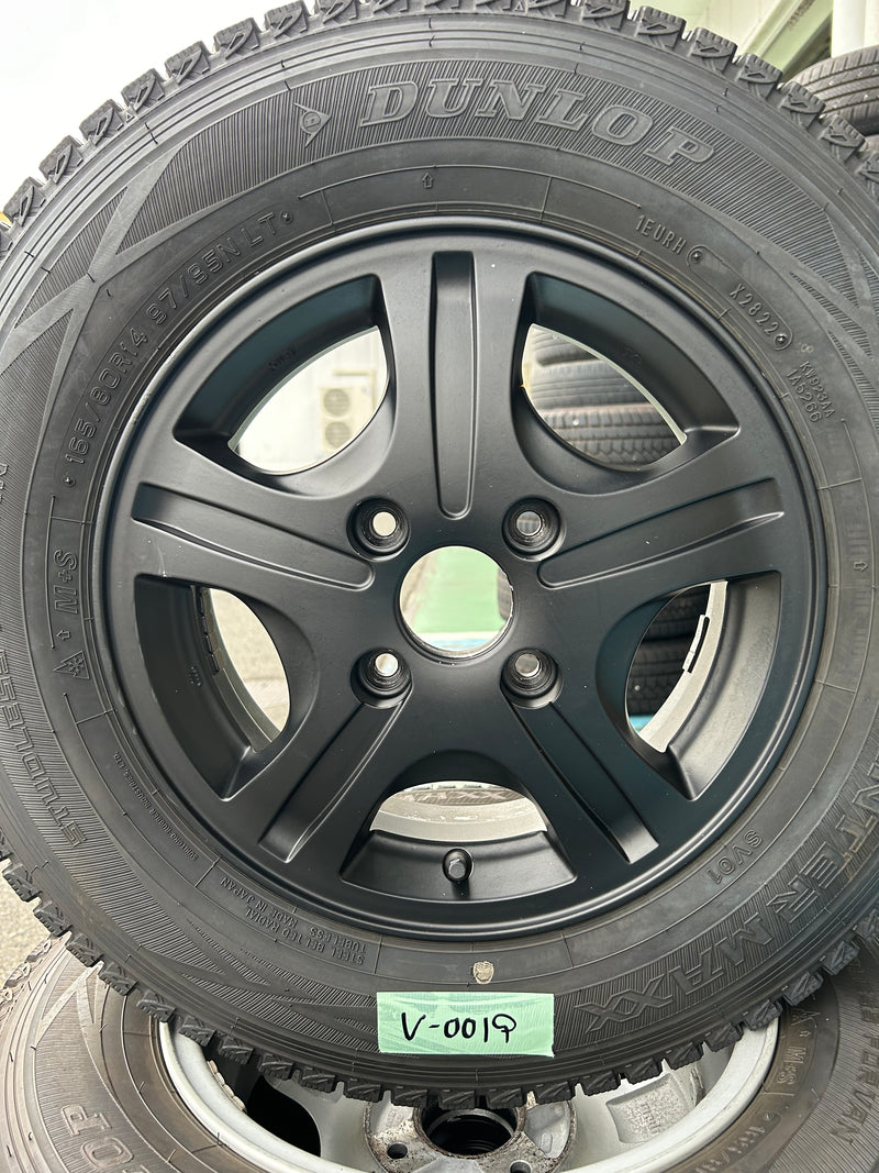 ギャラリービューアに画像をロードする, V-0019ダンロップウィンターマックス SV01165/80R14スタッドレス