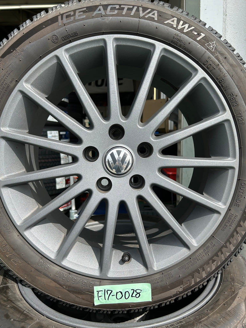 ギャラリービューアに画像をロードする, F17-0028ナンカンICE ACTIVA AW-1215/50R17スタッドレス