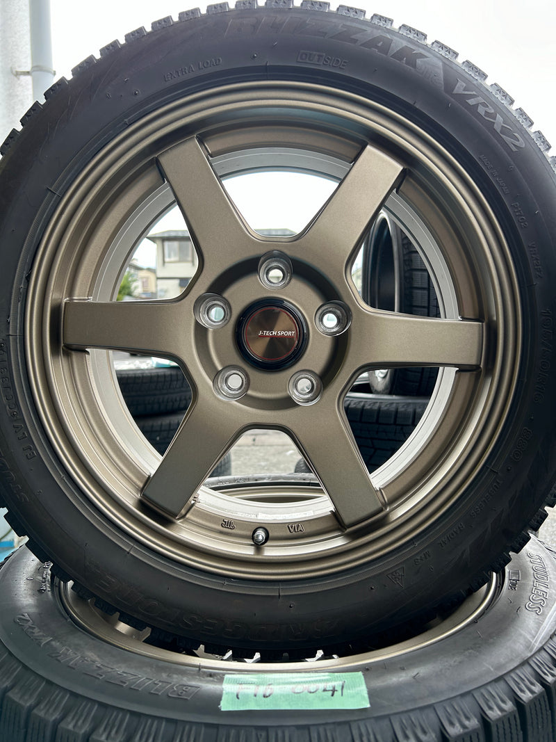 ギャラリービューアに画像をロードする, F16-0041ブリヂストンブリザック VRX2195/50R16スタッドレス