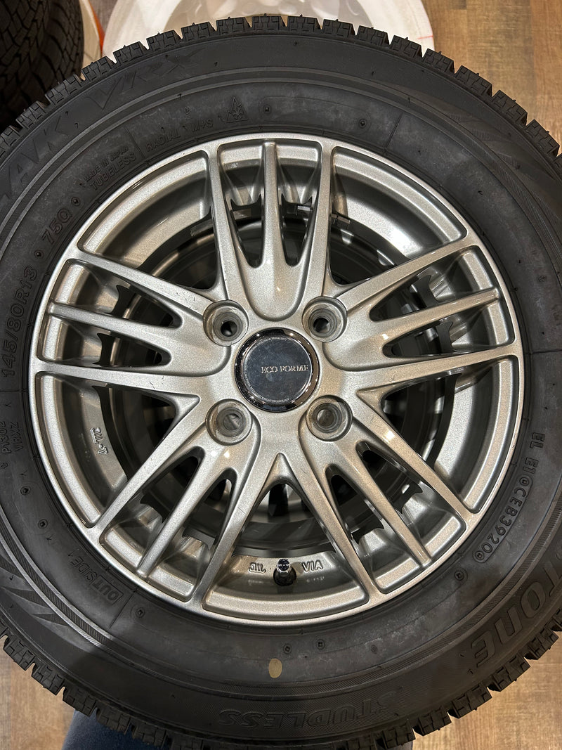 ギャラリービューアに画像をロードする, K13-0020ブリヂストンブリザック VRX145/80R13スタッドレス