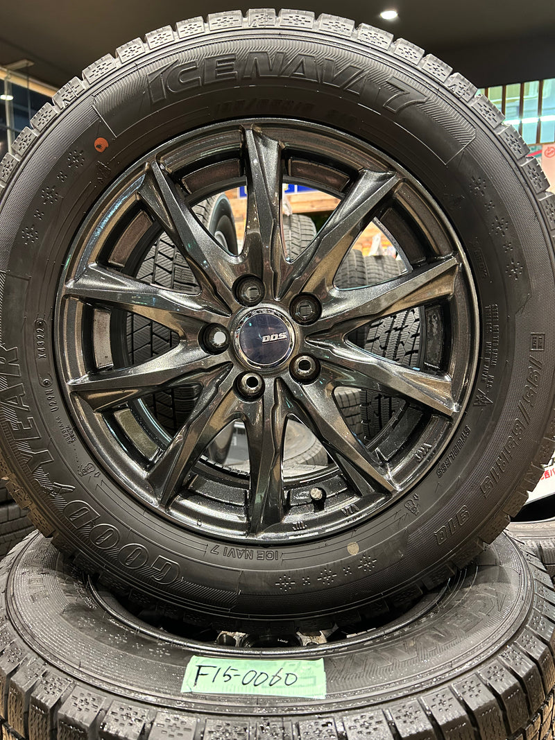 ギャラリービューアに画像をロードする, F15-0060グッドイヤーアイスナビ7195/65R15スタッドレス