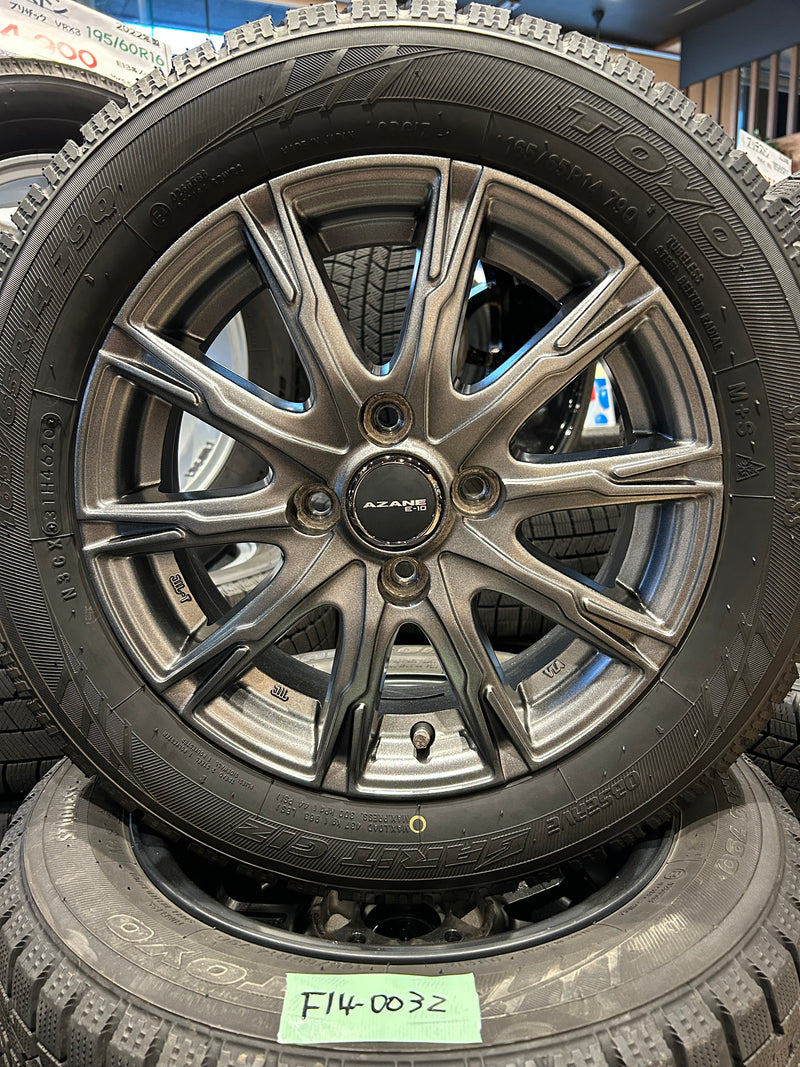 ギャラリービューアに画像をロードする, F14-0032トーヨーガリット GIZ165/65R14スタッドレス