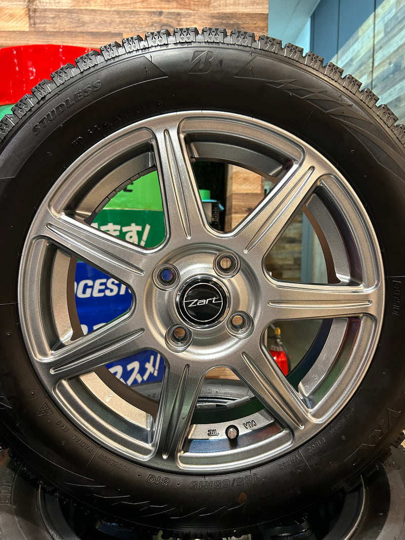 ギャラリービューアに画像をロードする, K15-0033ブリヂストンブリザック VRX2165/65R15スタッドレス
