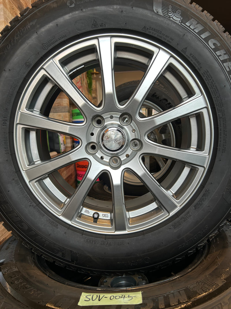 ギャラリービューアに画像をロードする, SUV-0045ミシュランXアイススノー225/65R17スタッドレス