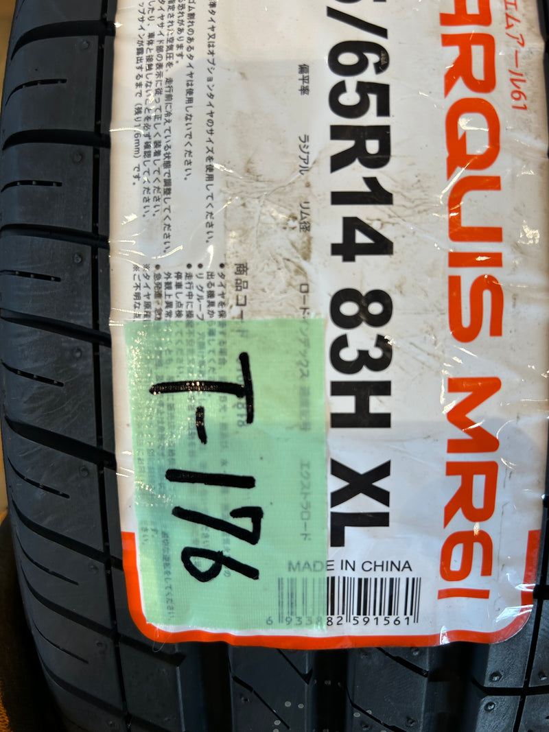 ギャラリービューアに画像をロードする, T-176CSTMARQUIS MR61165/65R14 夏タイヤ