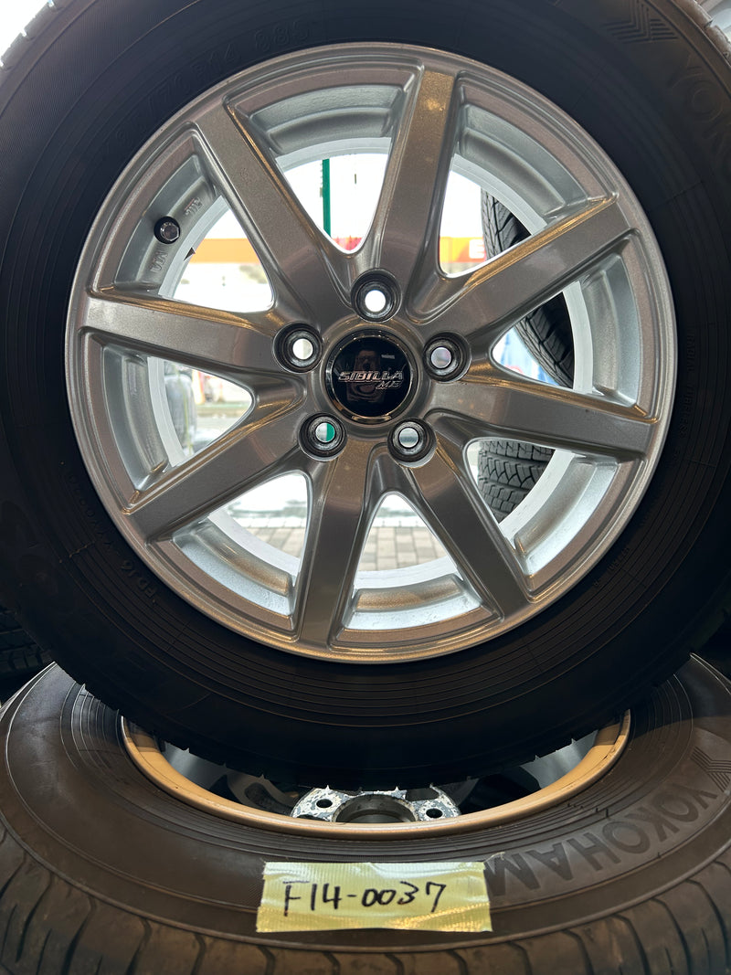 ギャラリービューアに画像をロードする, F14-0037ヨコハマエコス ES31185/70R14夏タイヤ