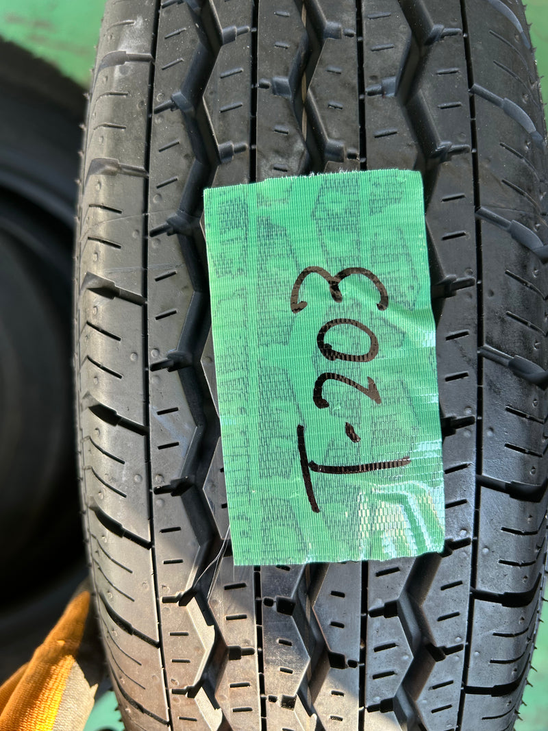 ギャラリービューアに画像をロードする, T-203ブリヂストンRD613 バン用インチアップ145/80R13 夏タイヤ