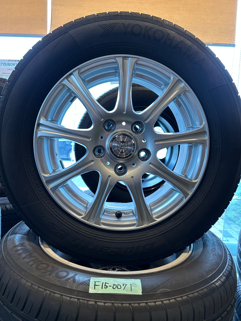 ギャラリービューアに画像をロードする, F15-0071ヨコハマブルーアース ES032195/65R15夏タイヤ