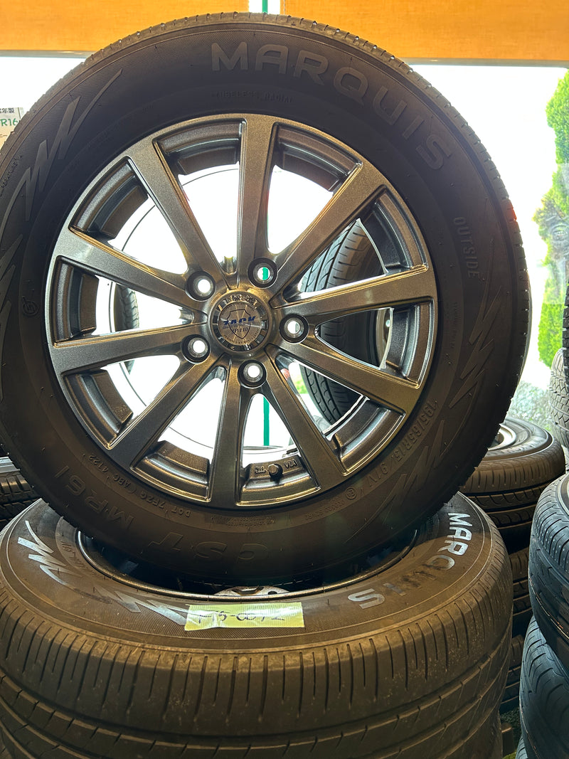ギャラリービューアに画像をロードする, F15-0072輸入タイヤMARQUIS MR61195/65R15夏タイヤ