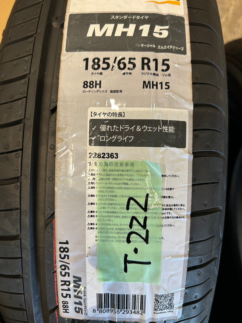 ギャラリービューアに画像をロードする, T-222海外製MH15 MARSHAL185/65R15 夏タイヤ