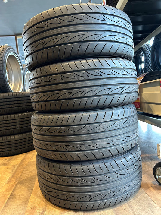 F17-0005 ヨコハマ ｱﾄﾞﾊﾞﾝ　V701 235/45Ｒ17 夏タイヤ ﾗﾝｻｰｴﾎﾞﾘｭｰｼｮﾝ etc