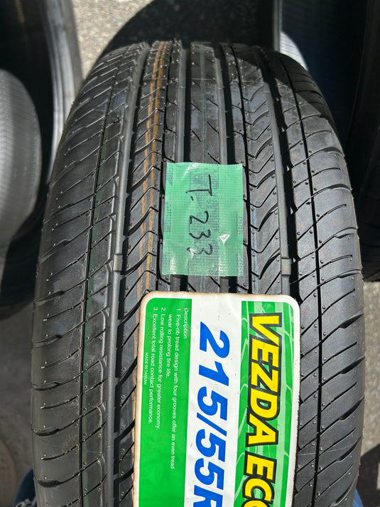 T-233 KENDA 夏タイヤ VEZDA ECO KR30 215/55Ｒ18