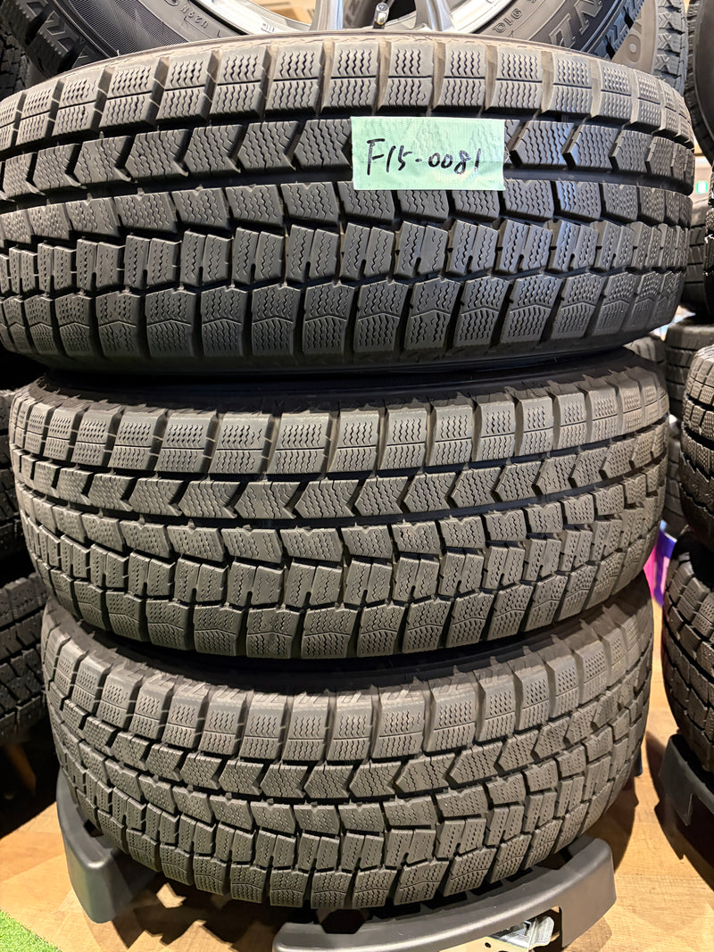 ギャラリービューアに画像をロードする, F15-0081 ブリヂストン スタッドレス ﾌﾞﾘｻﾞｯｸ　VRX2 185/65Ｒ15
