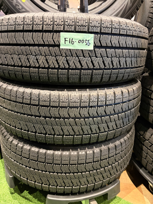 F16-0056 ブリヂストン スタッドレス ﾌﾞﾘｻﾞｯｸ　VRX2 195/60Ｒ16