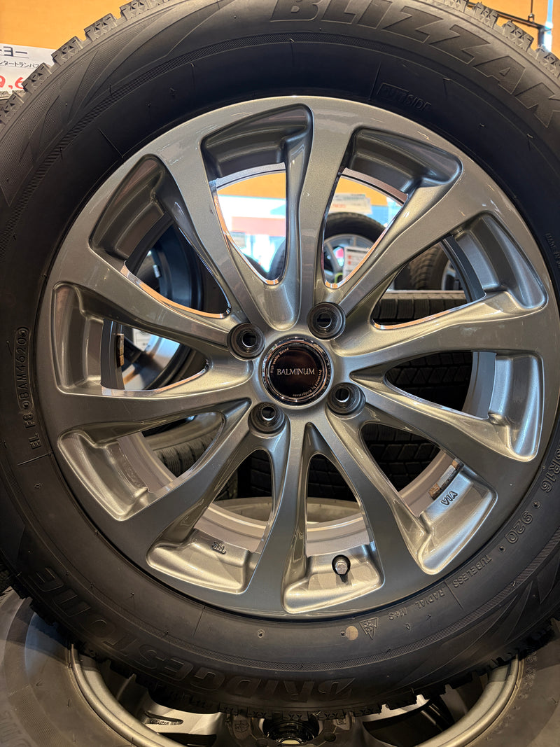 ギャラリービューアに画像をロードする, SUV-0066 ブリヂストン スタッドレス ﾌﾞﾘｻﾞｯｸ　VRX2 195/65Ｒ16
