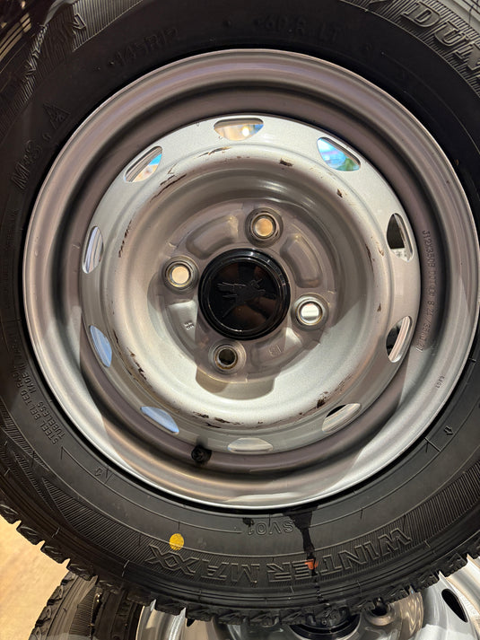 V-0034 ダンロップ スタッドレス ｳｨﾝﾀｰﾏｯｸｽﾊﾞﾝ 145R12　6P