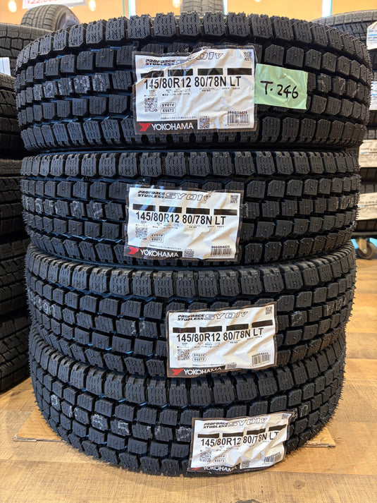 T-246ヨコハマSY01145/80Ｒ12スタッドレス