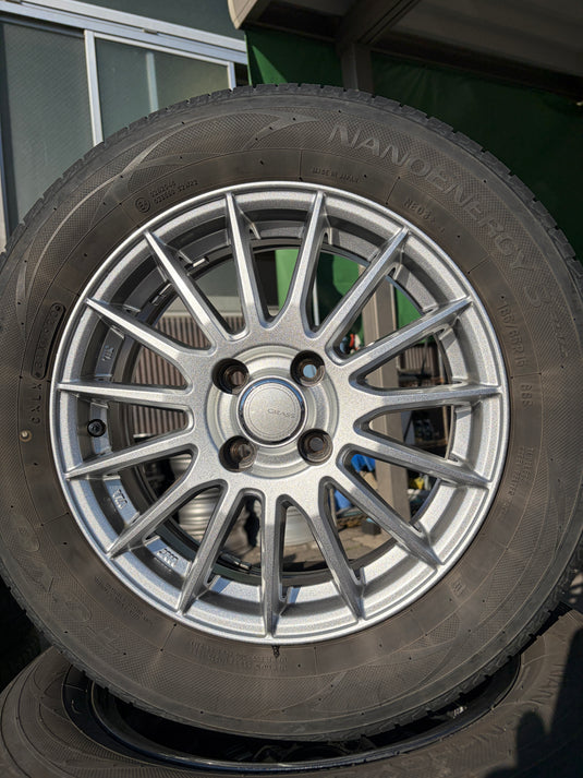 F15-0086 トーヨー ﾅﾉｴﾅｼﾞｰ3ﾌﾟﾗｽ 185/65Ｒ15 夏タイヤ ﾉｰﾄ、ｱｸｱ