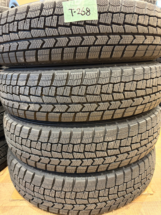T-268 ダンロップ スタッドレス ｳｨﾝﾀｰﾏｯｸｽ　WM02 145/80Ｒ13