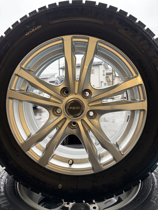 F16-0061 他社専売品 ﾉｰｽﾄﾚｯｸ 205/60Ｒ16 スタッドレス 80系ﾉｱ、ｽﾃｯﾌﾟﾜｺﾞﾝ