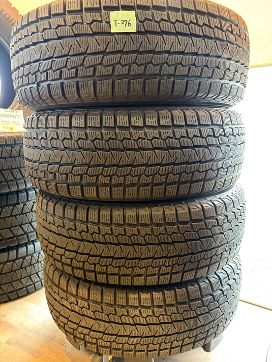 T-276ヨコハマｱｲｽｶﾞｰﾄﾞ　G075225/60Ｒ17スタッドレス