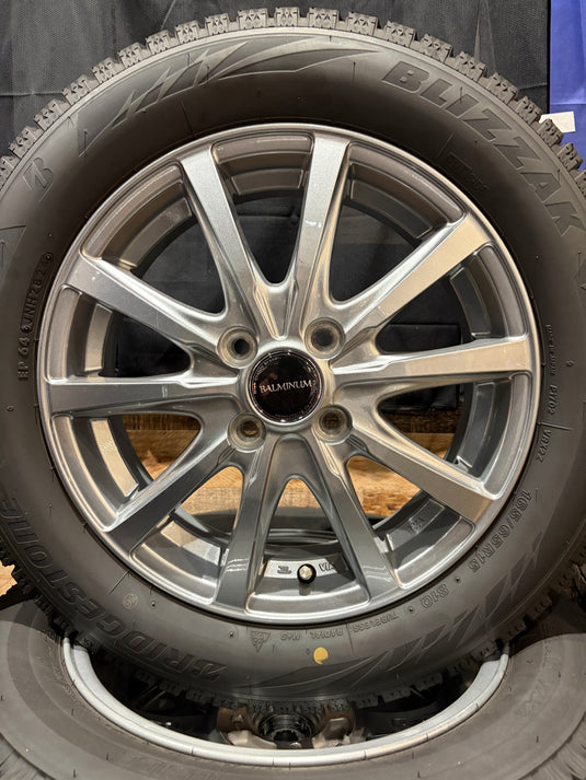 K15-0042 ブリヂストン ﾌﾞﾘｻﾞｯｸ　VRX2 165/65Ｒ15 スタッドレス ﾀﾌﾄ