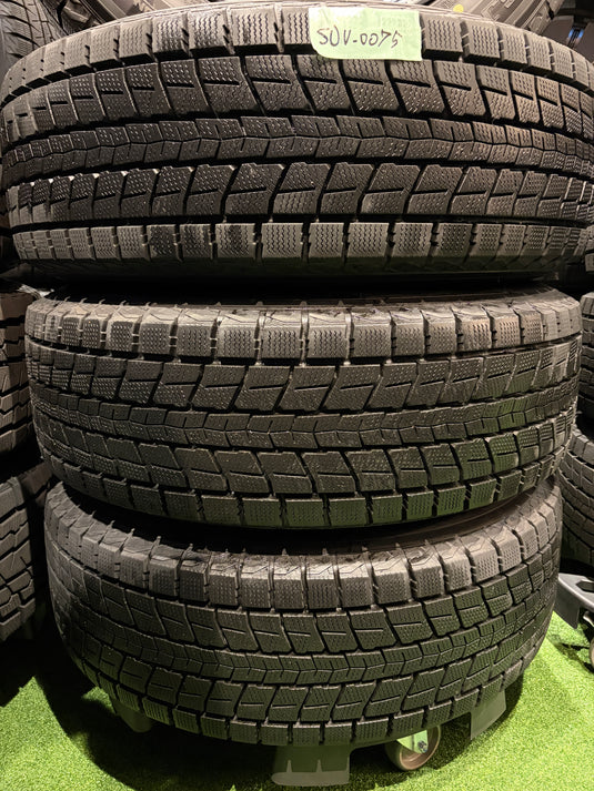 SUV-0075 ダンロップ ｳｨﾝﾀｰﾏｯｸｽ　SJ-8+ 225/65Ｒ17 スタッドレス Xﾄﾚｲﾙ、CX-5、CX-8