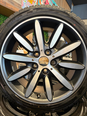 F17-0042 ヨコハマ ｱｲｽｶﾞｰﾄﾞ　IG70 205/45Ｒ17 スタッドレス BMWﾐﾆ